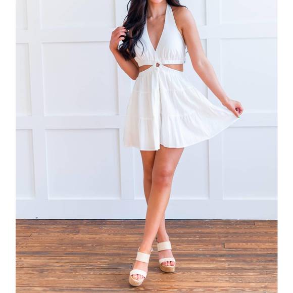 Mustard Seed Dresses New Mustard Seed Worth The Risk Cut Out Halter